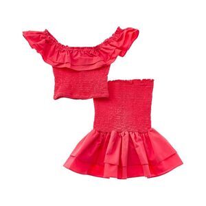 Peixoto Girls  2Pc Chi Chi Skirt Set, Pink